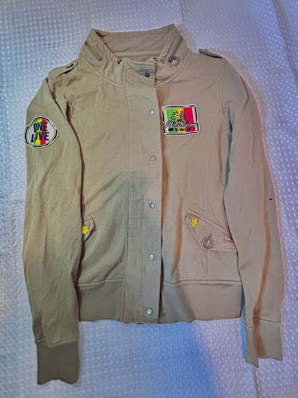 Bob Marley and the Wailers Graphic Utility Jacket